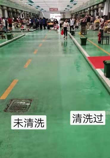 开洗地车做保洁让整体形象提升