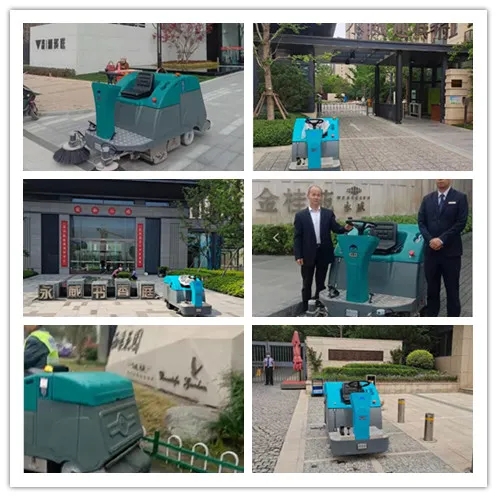 拜托别再用水冲、拖把清洁地面了!看绿地四季印象用的什么,你不想试试?