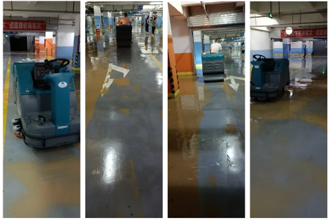 地库污水难清理？这台洗拖机将给你答案