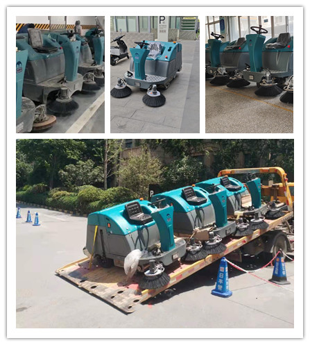 园区清洁新纪元:续航8小时的扫地车,一键解锁万平净土