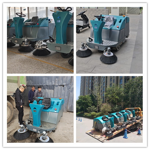 【雨后晨曦,净界之旅——清晨雨扫地车绘就小区清新画卷】