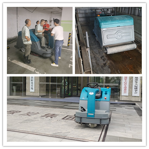 洗地车的科技魅力:清洁革命的新篇章