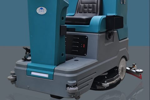 地面清洁“巨无霸”驾到！1200mm超宽吸扒横扫小区污渍