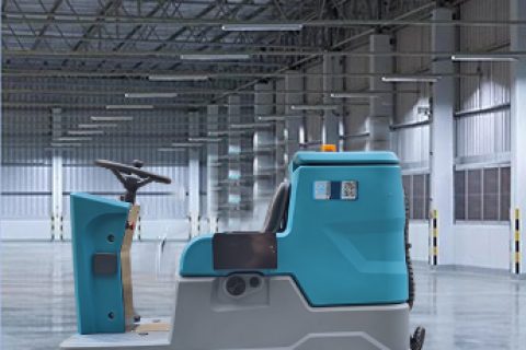 5000㎡/h！这台洗地车如何用“碾压级”效率重构清洁行业法则？